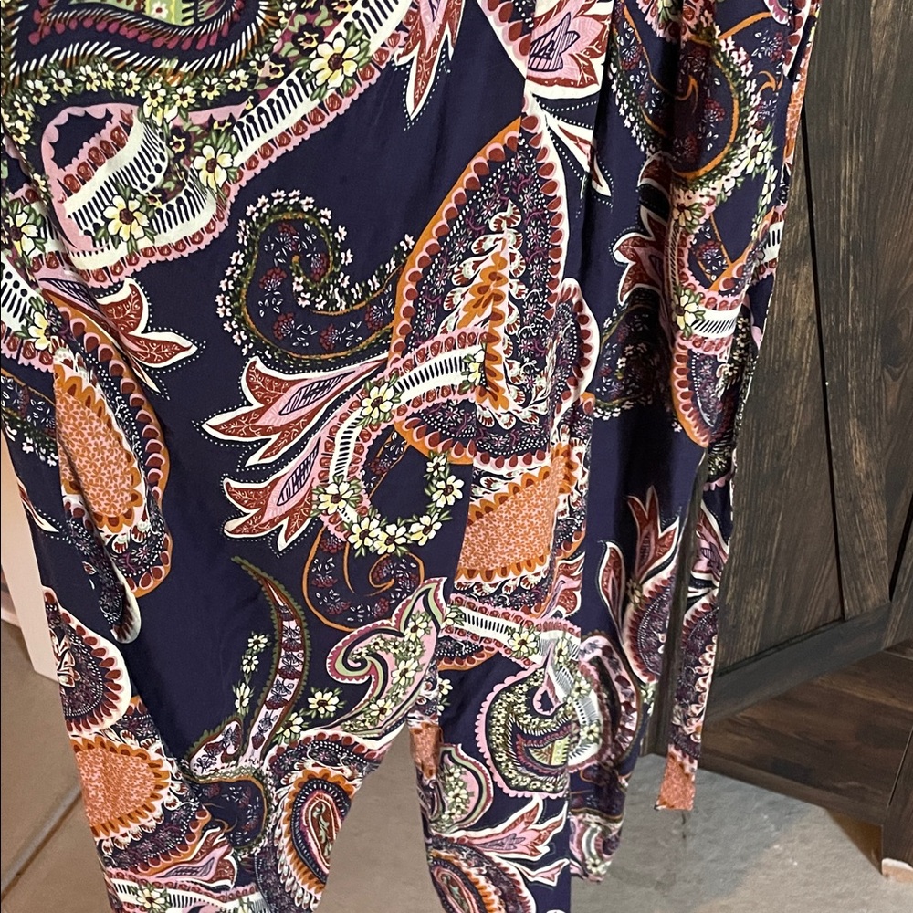 Soieblu Multicolor Paisley Jumpsuit - Picture 5 of 6